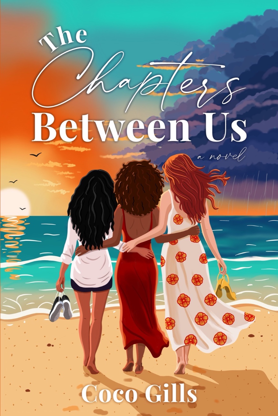 The Chapters Between Us by Coco Gills - Book Cover